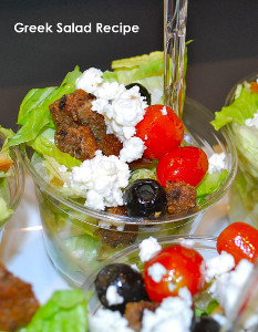 Greek Salad Appetizer