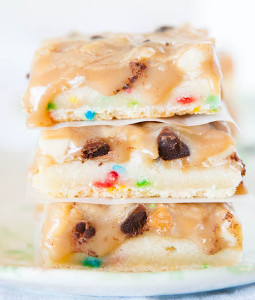 Funfetti Triple Chip Bars