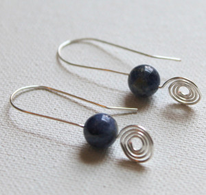 Spiral Drop Earrings