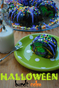 Bewitching Halloween Bundt Cake