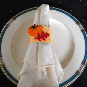 Pumpkin Napkin Rings