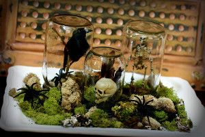 Haunted Halloween Terrariums