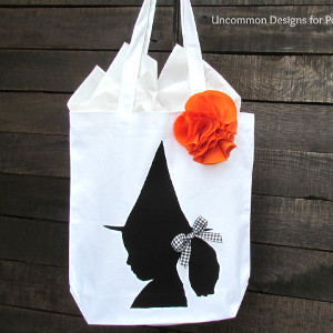 Silhouette Trick or Treat Bag