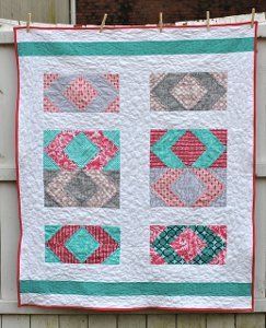 Brackets Baby Quilt