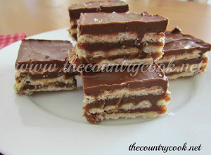 Crunchy Homemade Kit Kat Bars