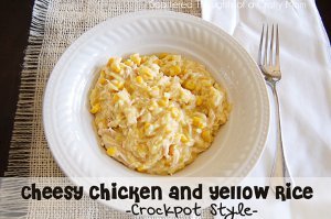 Creamy Cheesy Chicken and Rice