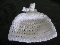 Itty Bitty Baby Beanie | AllFreeCrochet.com