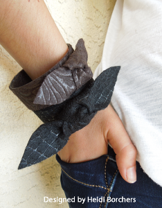 Recycled Felt and Plastic Cuffs