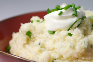 Easy Sour Cream Mashed Potatoes