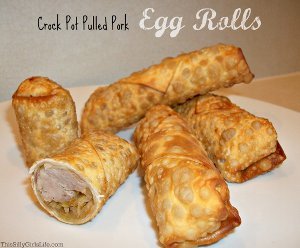 Pulled Pork Egg Rolls