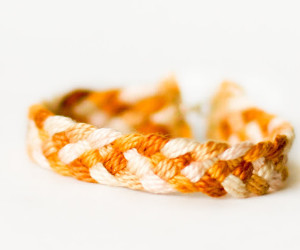 Five Stranded Braid Bracelet