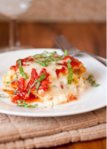 Caprese Lasagna Roll Ups