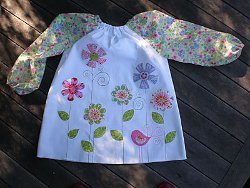 Girl's Art Smock Quilt Pattern