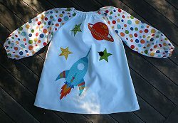 Boy's Art Smock Quilt Pattern