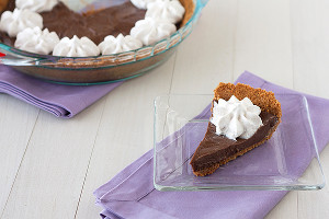 Mexican Chocolate Cream Pie