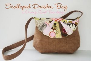 Scalloped Dresden Bag