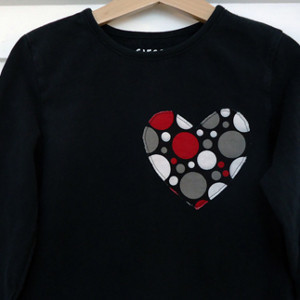 Sewn with Love Appliqued Tee