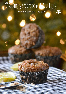 Easy Gingerbread Muffins