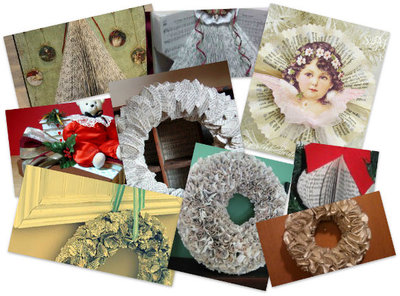 14 Book Craft Ideas for Christmas