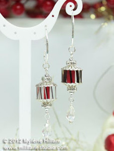 Crystal Lantern Earrings