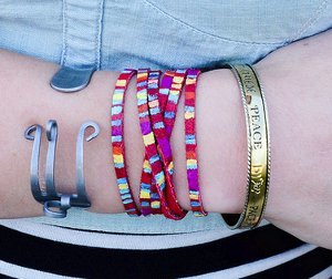 Rainbow Wrap Friendship Bracelet