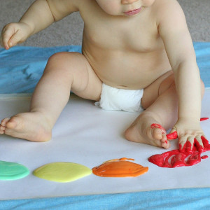 Scented Edible Finger Paint