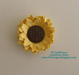 3D Sunny Sunflower