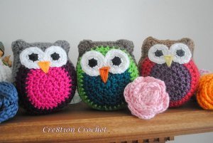 Vibrant Party Owls