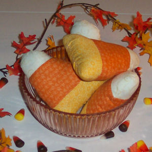 Cushiony Candy Corn