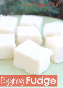 White Eggnog Fudge