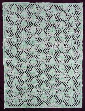 Queen Anne's Lace Doily Afghan