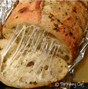 Irresistible Cheesy Pesto Bread