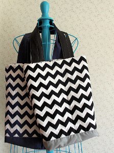 Chic Chevron Tote