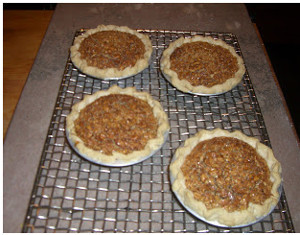 Amish Style Oatmeal Walnut Pie