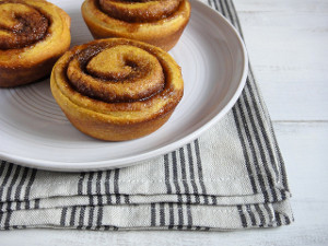 Pumpkin Spice Cinnamon Rolls