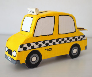 Racing Recycled Taxi Bank