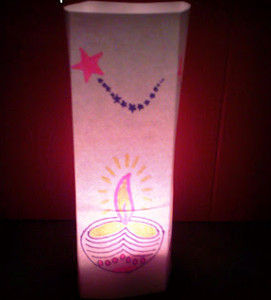 Personalized Paper Lantern