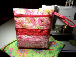 Vera Bradley Quilted Zipper Bag