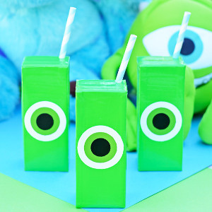 Mike Wazowski Juice Box Covers