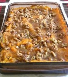 Three-Step Sweet Potato Casserole