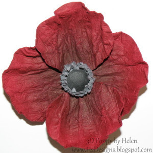 Popping Red Poppy Flower