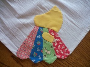 Sunbonnet Sue Dresden Dish Towel