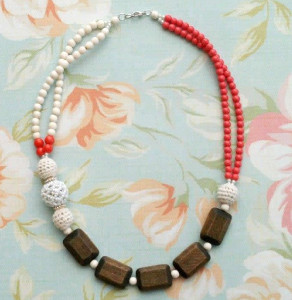 Beaded Boutique Statement Necklace