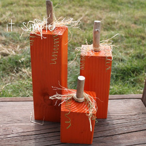 Boxy Pumpkins | AllFreeHolidayCrafts.com