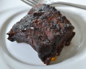 All Day Orange Bourbon Glazed Ribs