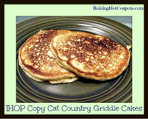 IHOP Inspired Country Griddle Pancakes