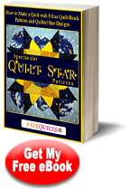 "Spectacular Quilt Star Patterns: How to Make a Quilt with 8 Star Quilt Block Patterns and Quilted Star Designs" eBook
