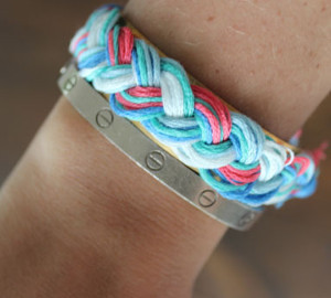 Braided Embroidery Cuff