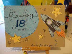 Reach for the Stars Birthday Card