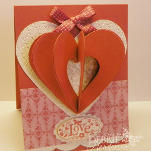 3D Hearts Valentine